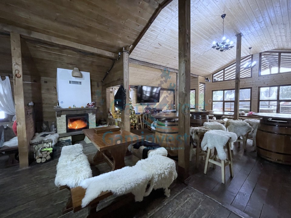 Cabana turistica cu restaurant si 5 camere, partia Vartop, Arieseni, V3336