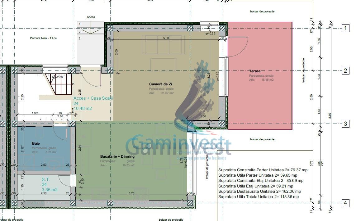 Casă noua tip duplex de vanzare, Calea Clujului, Oradea, Bihor