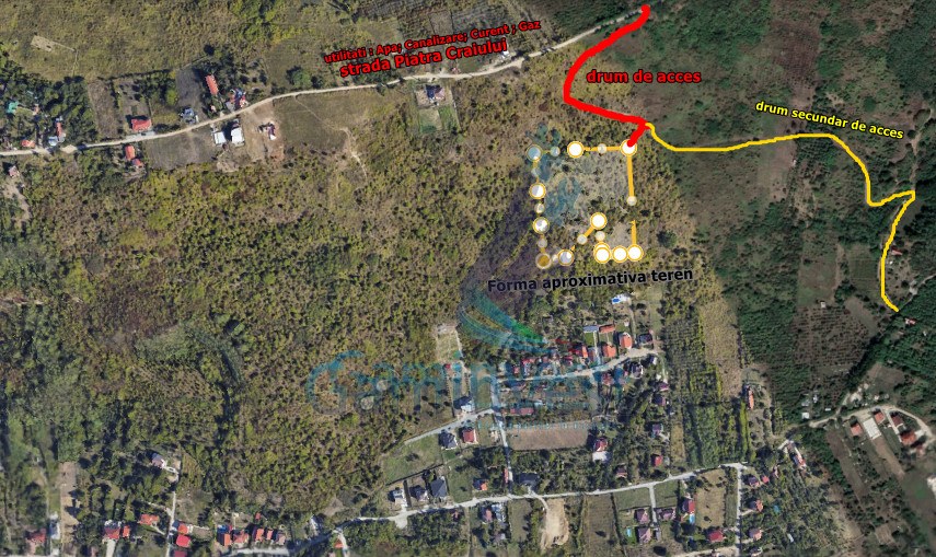 Teren de vanzare pentru agrement , zona dealuri, Oradea, Bihor
