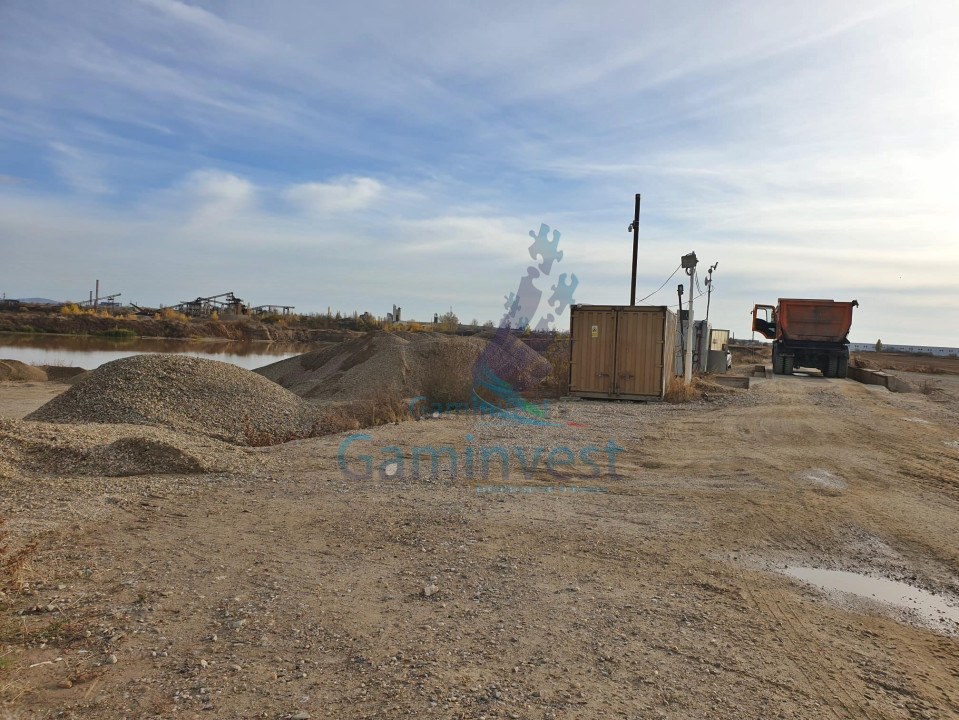 Gravel pit for sale with equipment, Oradea, Bihor county, Romania
