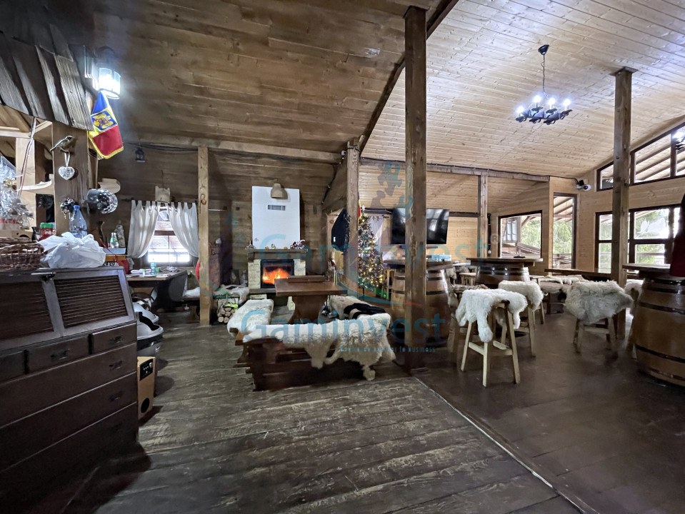 Cabana turistica cu restaurant si 5 camere, partia Vartop, Arieseni, V3336