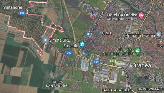 Teren industrial 8600 mp lângă noua centura spre A3, Bihor