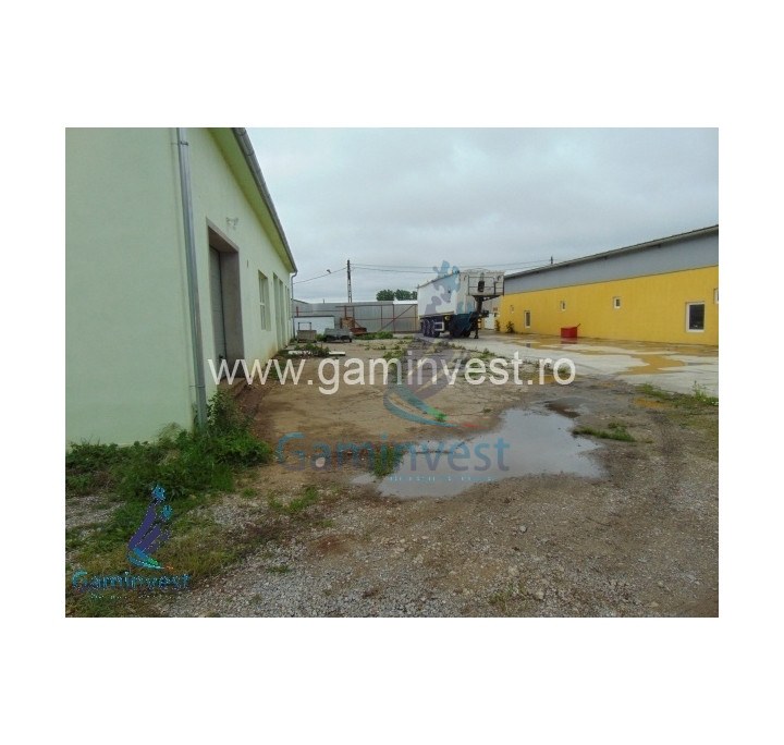 Complex de hale, cladire de birouri de vanzare,zona industriala Vest ,Oradea